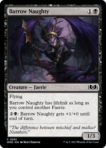 {@C} Barrow Naughty [Wilds of Eldraine][WOE 081]