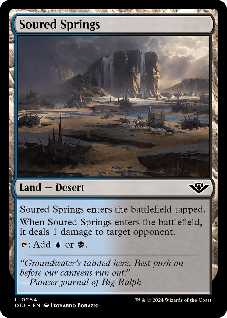 {@C} Soured Springs [Outlaws of Thunder Junction][OTJ 264]
