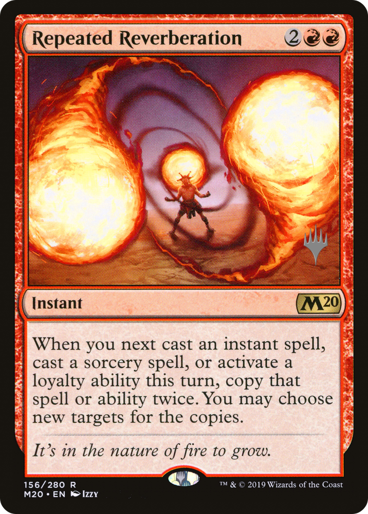 {R} Repeated Reverberation (Promo Pack) [Core Set 2020 Promos][PP M20 156]