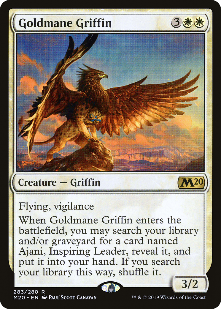 {R} Goldmane Griffin [Core Set 2020][M20 283]