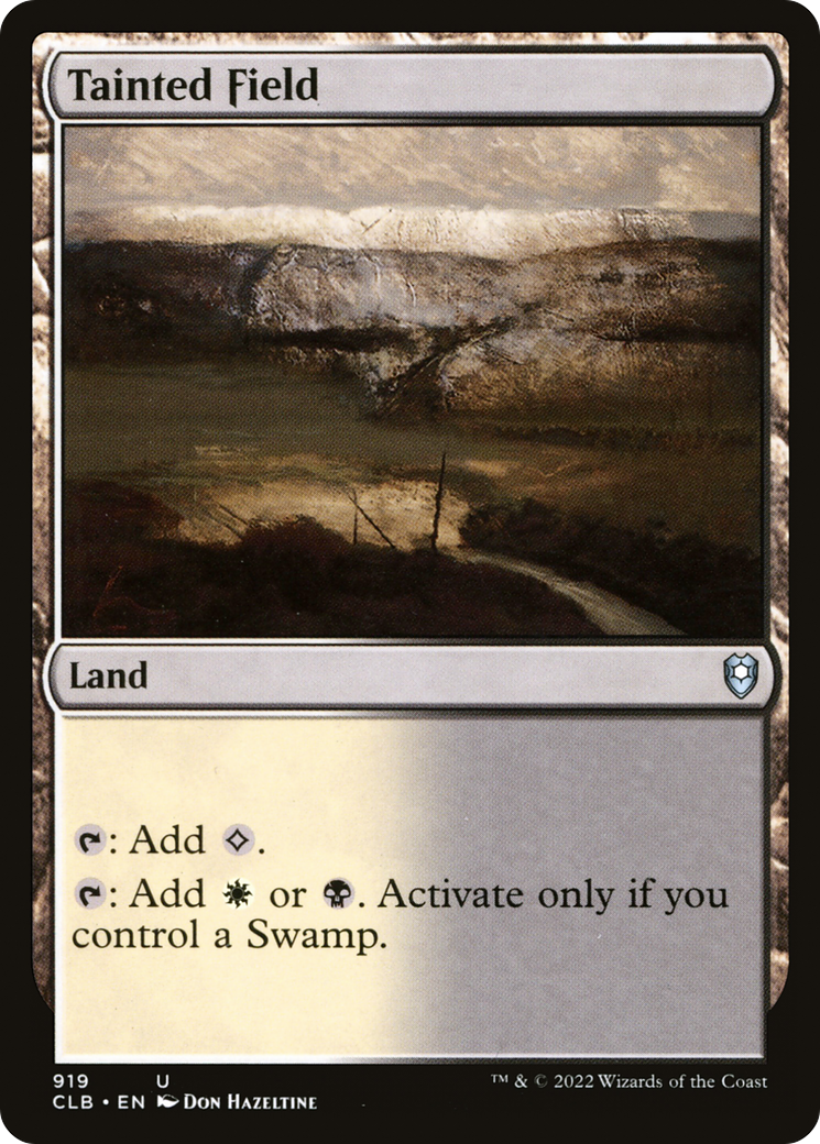 {C} Tainted Field [Commander Legends: Battle for Baldur's Gate][CLB 919]