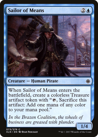 {C} Sailor of Means [Ixalan][XLN 073]