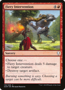 {C} Fiery Intervention [Dominaria][DOM 118]
