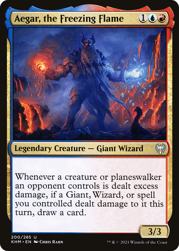 {C} Aegar, the Freezing Flame [Kaldheim][KHM 200]