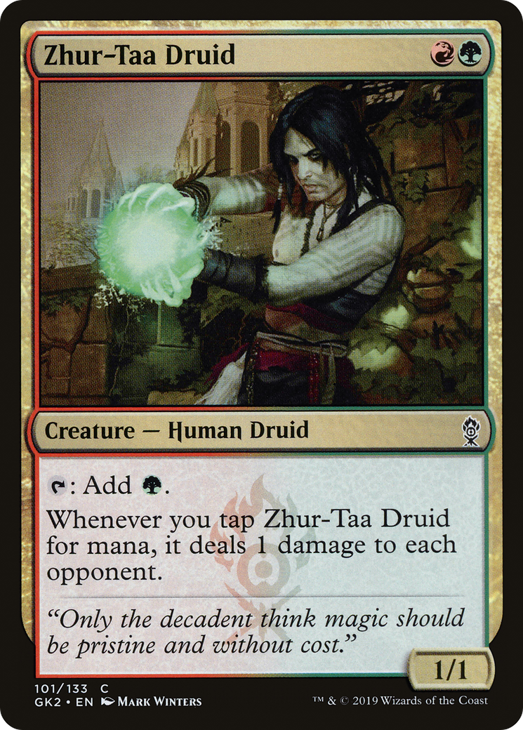 {C} Zhur-Taa Druid [Ravnica Allegiance Guild Kit][GK2 101]