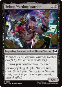 {@C} Bebop, Warthog Warrior (Foil) [TMT 059]