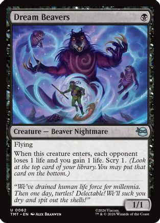 Dream Beavers [TMT 062]  Foil
