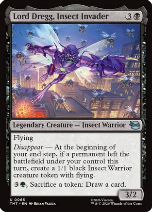 Lord Dregg, Insect Invader [TMT 065]  Foil