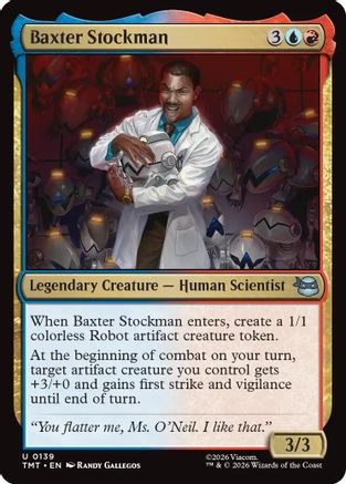 Baxter Stockman [TMT 139]  Foil