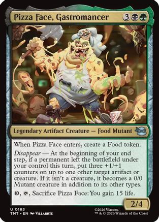 Pizza Face, Gastromancer [TMT 163]  Foil
