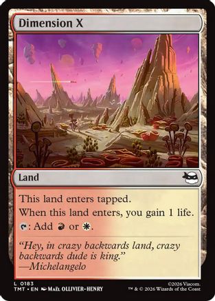 Dimension X [TMT 183]  Foil