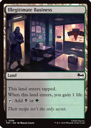 Illegitimate Business [TMT 186]