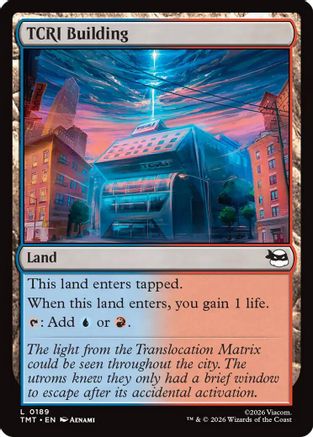 TCRI Building [TMT 189]  Foil