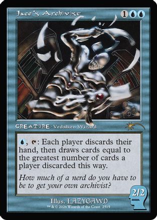 Jace's Archivist [SLD 2515]  Foil