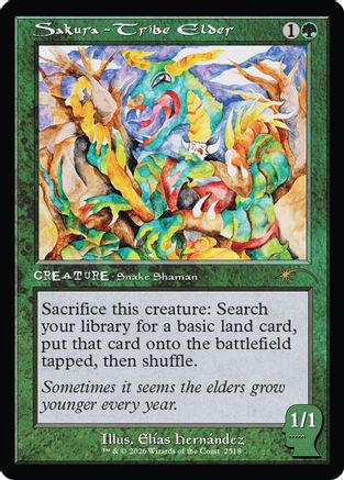 Sakura-Tribe Elder (2518) [SLD 2518]  Foil