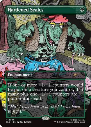 Hardened Scales [SLD 2365]  Foil