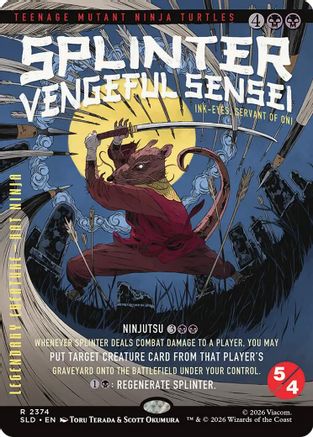 Splinter, Vengeful Sensei - Ink-Eyes, Servant of Oni [SLD 2374]