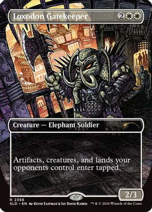 Loxodon Gatekeeper (2358) [SLD 2358]  Foil