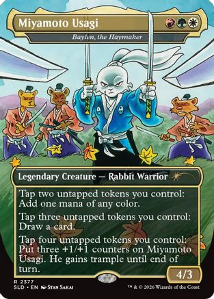 Miyamoto Usagi - Baylen, the Haymaker [SLD 2377]  Foil