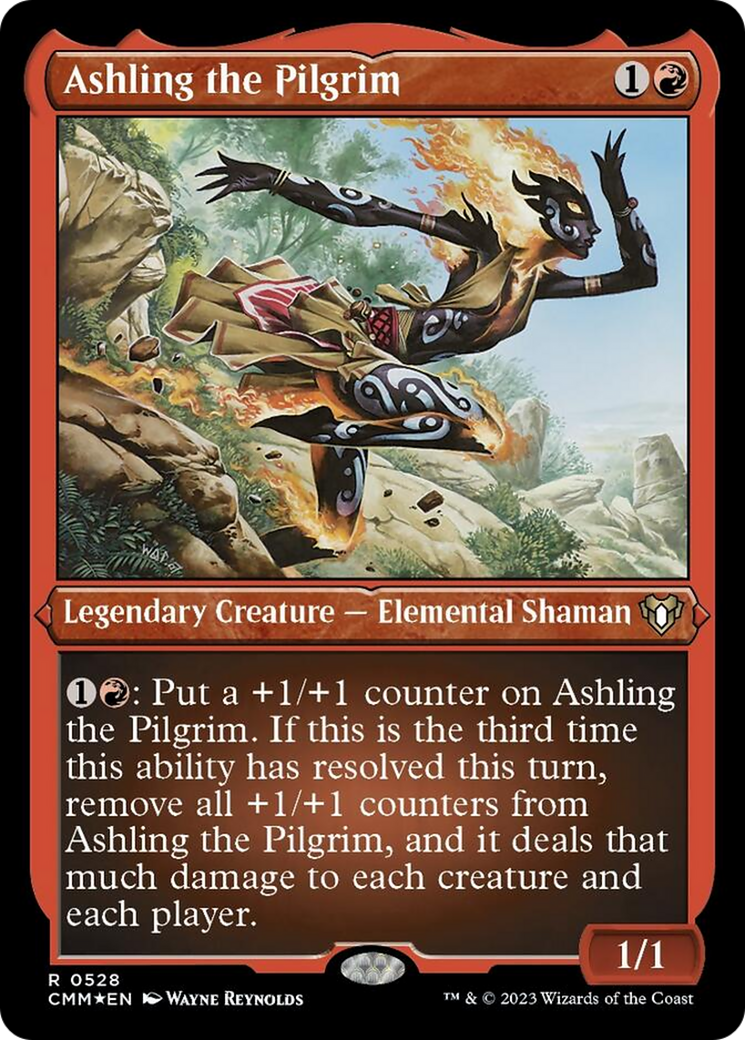 {R} Ashling the Pilgrim (Foil Etched) [Commander Masters][CMM 528]