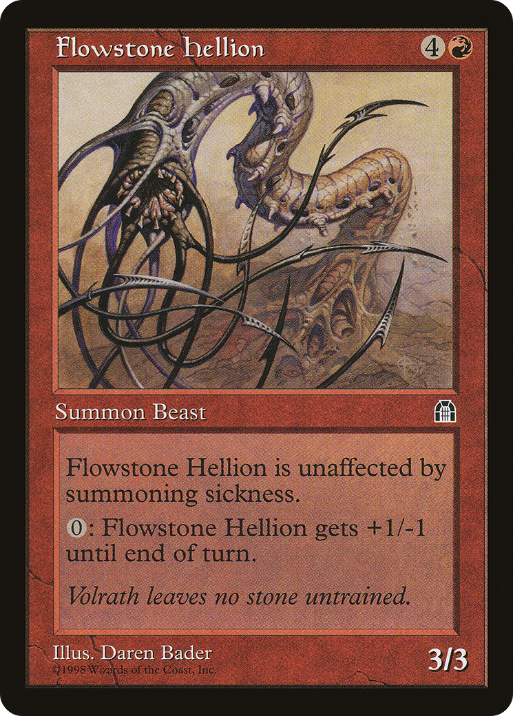 {C} Flowstone Hellion [Stronghold][STH 084]