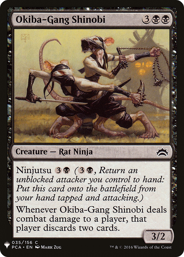{C} Okiba-Gang Shinobi [Mystery Booster][LS PCA 035]