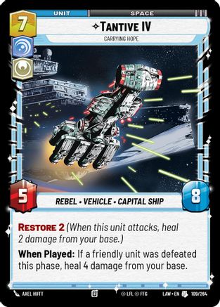 Tantive IV - Carrying Hope (109/264) - A Lawless Time