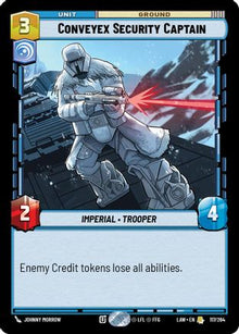 Conveyex Security Captain (117/264) - A Lawless Time