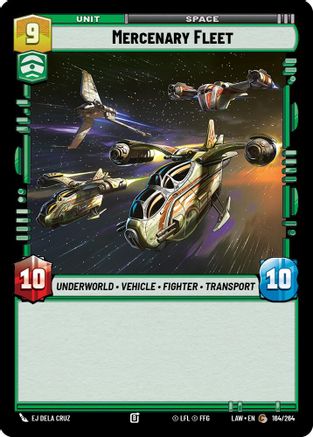 Mercenary Fleet (164/264) - A Lawless Time