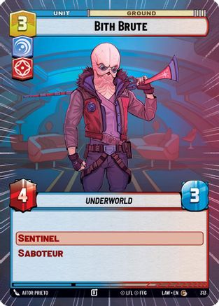 Bith Brute (Hyperspace) (313) - A Lawless Time