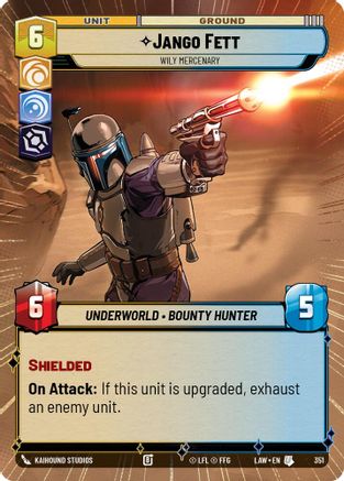 Jango Fett - Wily Mercenary (Hyperspace) (351) - A Lawless Time