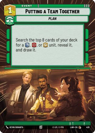 Putting a Team Together (Hyperspace) (430) - A Lawless Time