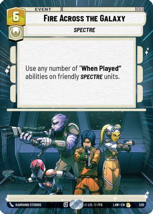 Fire Across the Galaxy (Hyperspace) (520) - A Lawless Time
