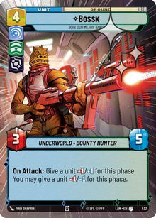 Bossk - Join Our Merry Band (Hyperspace Foil) (533) - A Lawless Time Foil
