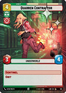 Quarren Contractor (Hyperspace Foil) (562) - A Lawless Time Foil