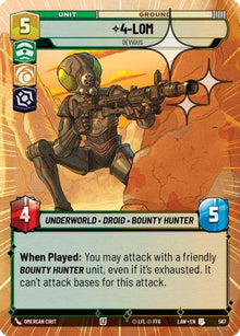 4-LOM - Devious (Hyperspace Foil) (567) - A Lawless Time Foil