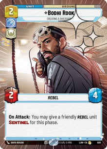 Bodhi Rook - Creating a Diversion (Hyperspace Foil) (606) - A Lawless Time Foil
