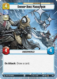 Swoop Bike Marauder (Hyperspace Foil) (609) - A Lawless Time Foil