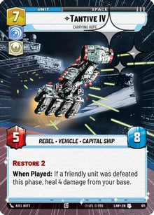 Tantive IV - Carrying Hope (Hyperspace Foil) (611) - A Lawless Time Foil