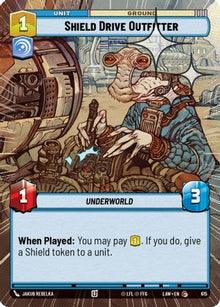 Shield Drive Outfitter (Hyperspace Foil) (615) - A Lawless Time Foil