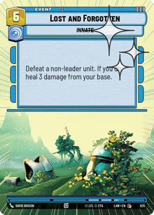 Lost and Forgotten (Hyperspace Foil) (635) - A Lawless Time Foil