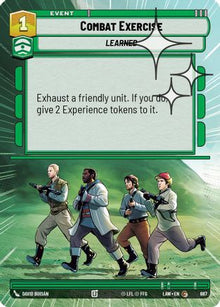 Combat Exercise (Hyperspace Foil) (667) - A Lawless Time Foil