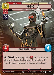 0-0-0 - Translation and Torture (Hyperspace Foil) (676) - A Lawless Time Foil