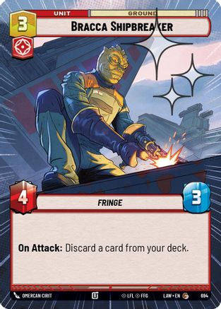 Bracca Shipbreaker (Hyperspace Foil) (694) - A Lawless Time Foil