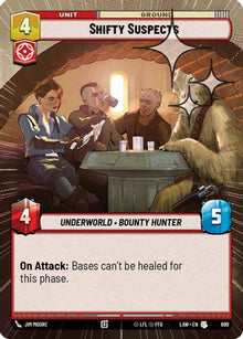 Shifty Suspects (Hyperspace Foil) (699) - A Lawless Time Foil