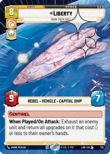 Liberty - Draw Their Fire! (Hyperspace Foil) (726) - A Lawless Time Foil
