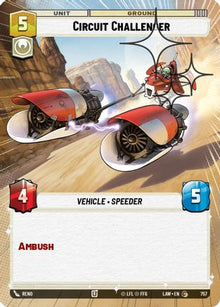 Circuit Challenger (Hyperspace Foil) (757) - A Lawless Time Foil