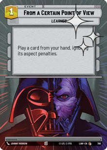 From a Certain Point of View (Hyperspace Foil) (766) - A Lawless Time Foil