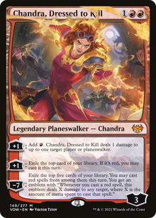 {R} Chandra, Dressed to Kill [Innistrad: Crimson Vow][VOW 149]
