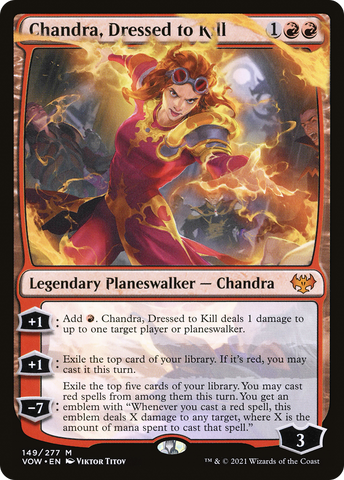 {R} Chandra, Dressed to Kill [Innistrad: Crimson Vow][VOW 149]